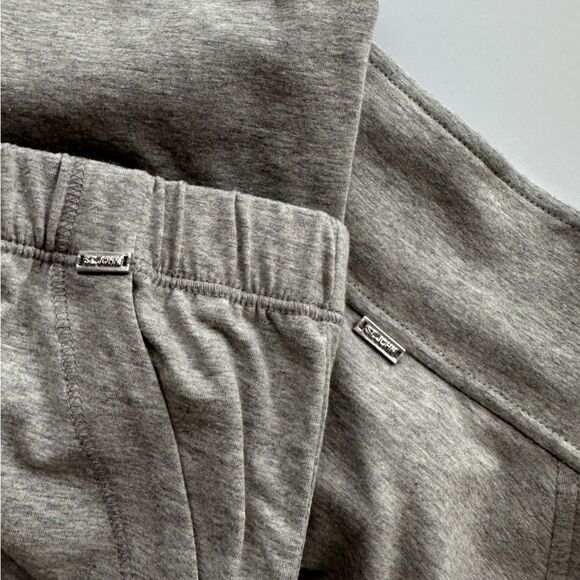 NWT St. John Sport Loungewear Jacket and Pant Set in Heather Gray Melange M - Picture 11 of 16